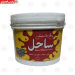 رنگ پلاستیک سفید ساحل دبه