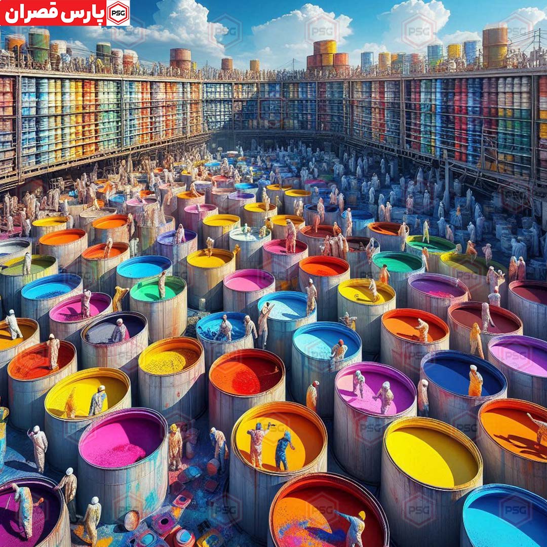 رنگ کوره ای