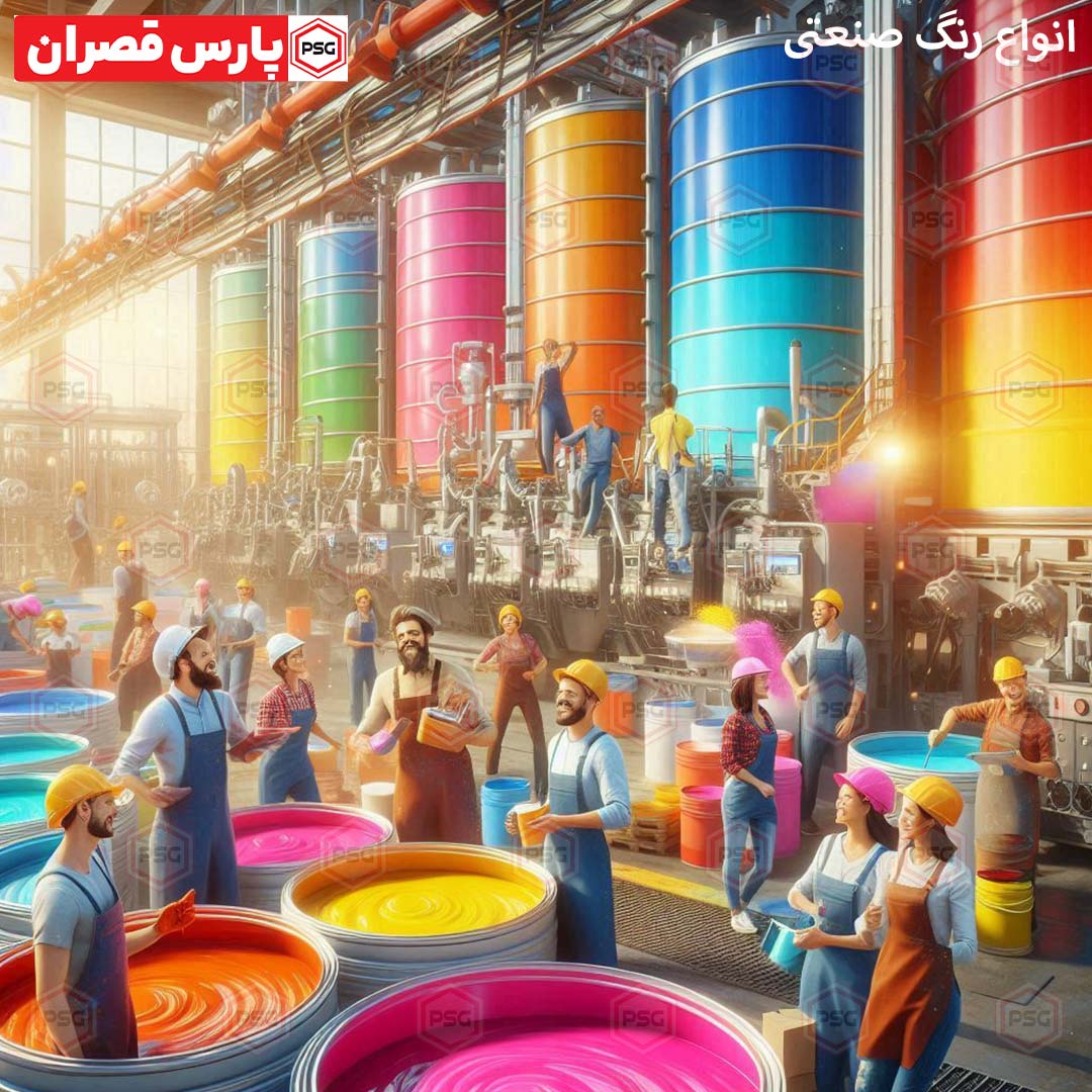 نواع رنگ صنعتی 