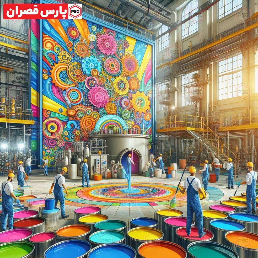 نواع رنگ صنعتی 