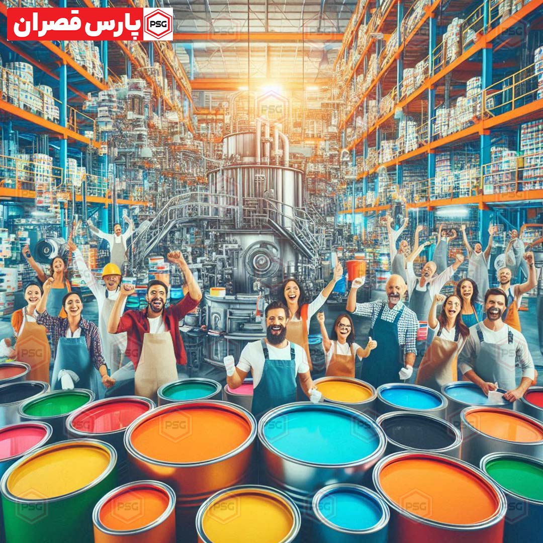 نواع رنگ صنعتی