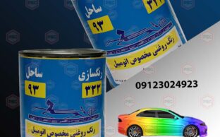 قیمت رنگ خودرو